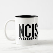 NCIS Süchtiger Zweifarbige Tasse (Links)