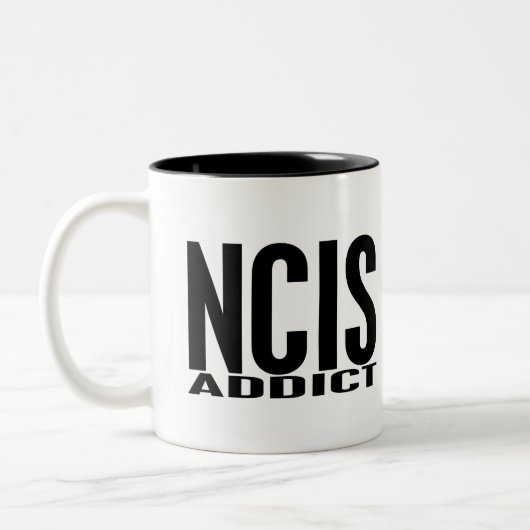 NCIS Süchtiger Zweifarbige Tasse (Links)