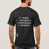 NCIS T-Shirt (Rückseite)