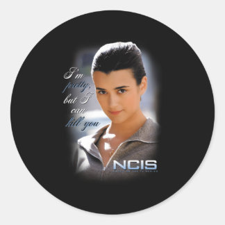 Ncis Ziva I Can You Runder Aufkleber