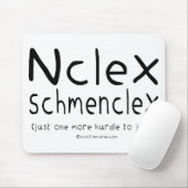 NCLEX Schmenclex Krankenpflege-Prüfung Mousepad (Mit Mouse)