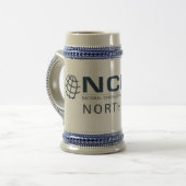 NCMA Nordtexas Stein Bierglas (Vorderseite Links)