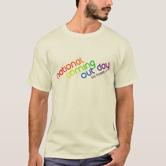 NCOD geneigter heller T - Shirt (Vorderseite)