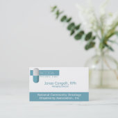 NCODA Visitenkarte (Stehend Vorderseite)