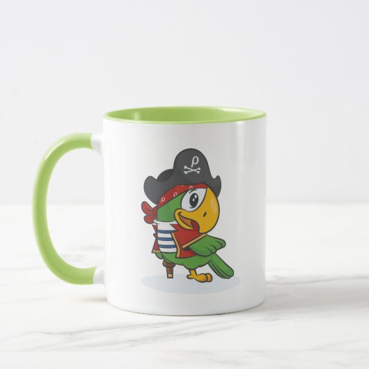 nCoder Papageien-Tasse Tasse (Links)