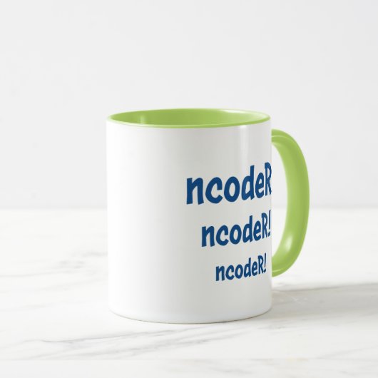 nCoder Papageien-Tasse Tasse (VorderseiteRechts)