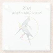 NCS Glas-Untersetzer Glasuntersetzer (Rückseite)