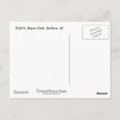 NCSSM, Bryan Clock Postkarte (Rückseite)