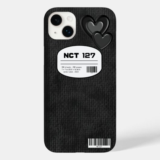 NCT 127 Inspiriert Notebook-Abdeckung iPhone Case (Rückseite)