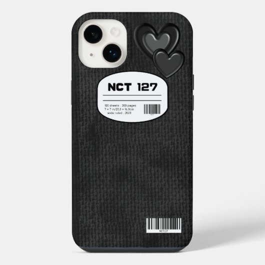 NCT 127 Inspiriert Notebook-Abdeckung iPhone Case Hülle (Rückseite)