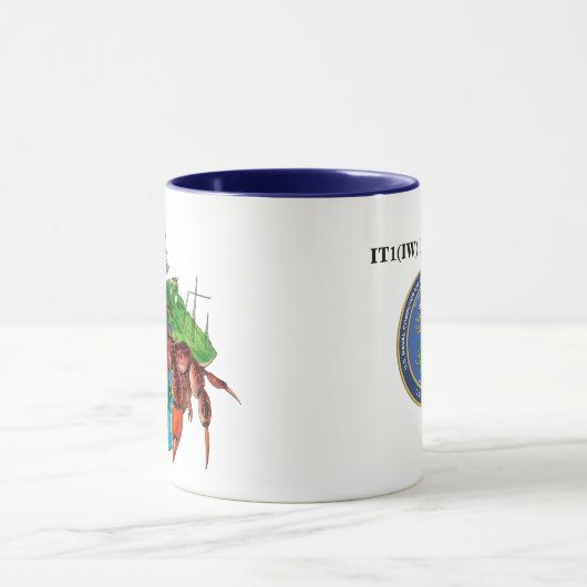NCTS Coconut Crab + Command Siegel Tasse (Zentrum)