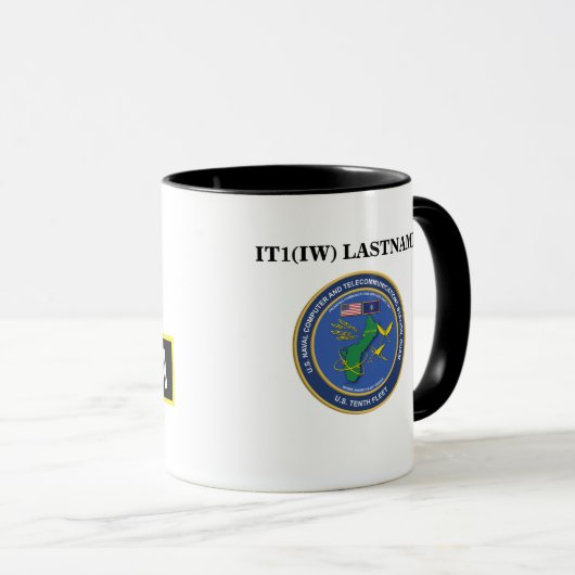 NCTS "Park"-Logo + Command Siegel Tasse (VorderseiteRechts)