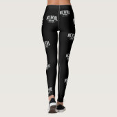 NCWHL Leggings - Schwarz (Rückseite)