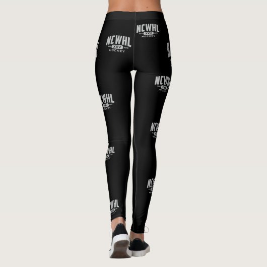 NCWHL Leggings - Schwarz (Rückseite)