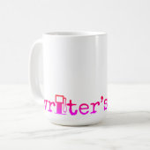 Nd für ES - Ombré der BRENNSTOFF DES VERFASSERS Kaffeetasse (Vorderseite Links)