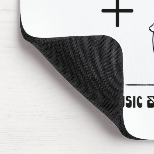 Nd Jam Rad City Michigan Michigander Music Arts Fe Mousepad (Ecke)