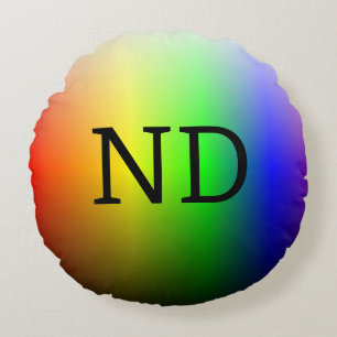 ND (Neurodivers) Rundes Kissen