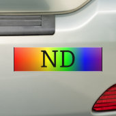 ND (NeuroDiverse) Autoaufkleber (Auf Auto)
