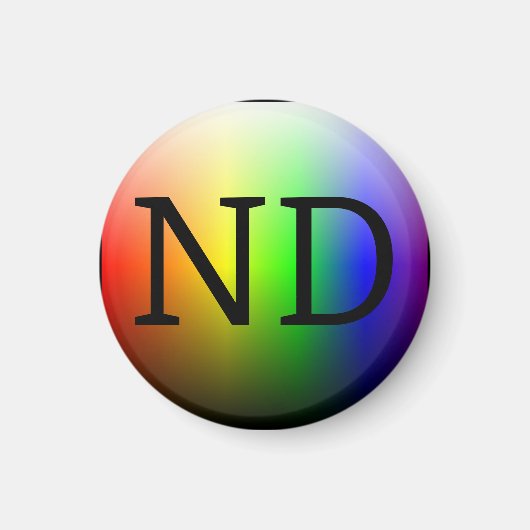 ND (NeuroDiverse) Magnet (Vorne)