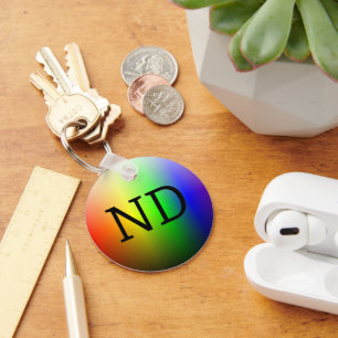 ND (NeuroDiverse) Schlüsselanhänger
