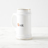 Ndc-Bier Stein Bierglas (Vorderseite Links)