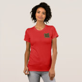 Ndebele Afrikanisches Muster T-Shirt (Vorne ganz)