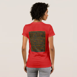 Ndebele Afrikanisches Muster T-Shirt