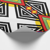 Ndebele Geschenkpapier (Ecke)