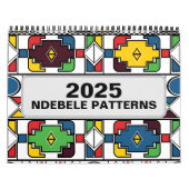 Ndebele Patterns: Ein Jahr lebendiger Tradition Kalender (Titelbild)