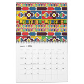 Ndebele Patterns: Ein Jahr lebendiger Tradition Kalender (Mär 2026)
