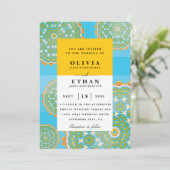 Ndebele Traditionelle Einladungen (Stehend Vorderseite)