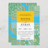 Ndebele Traditionelle Einladungen (Vorne/Hinten)