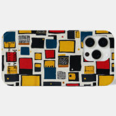 Ndebele Tribal Geometric Art - Lebhafte Kultur Case-Mate iPhone Hülle (Rückseite (Horizontal))