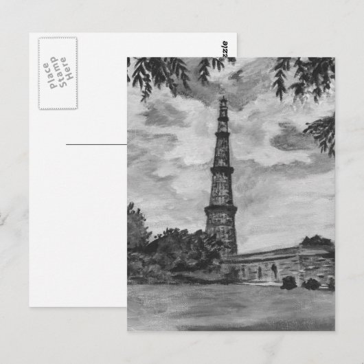 NDIA POSTKARTE (Vorne/Hinten)