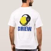 NDJ Musik-Crew-T-Shirt T-Shirt (Rückseite)