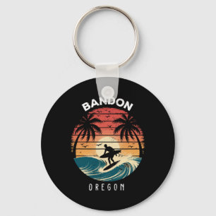 Ndon Oregon Surfbrett Wellen Strand Schlüsselanhänger