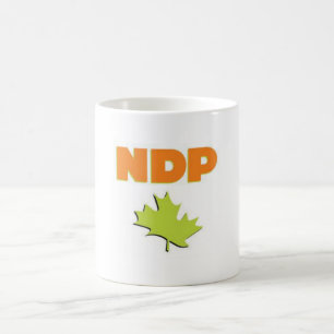 NDP Logo Kaffeetasse