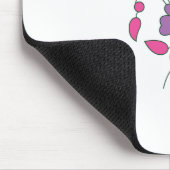 Ndrmc Style, Soft Lila, Jazzberry Jam Mousepad (Ecke)
