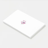 Ndrmc Style, Soft Lila, Jazzberry Jam Post-it Klebezettel (angewinkelt)