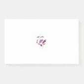 Ndrmc Style, Soft Lila, Jazzberry Jam Post-it Klebezettel (Vorderseite)