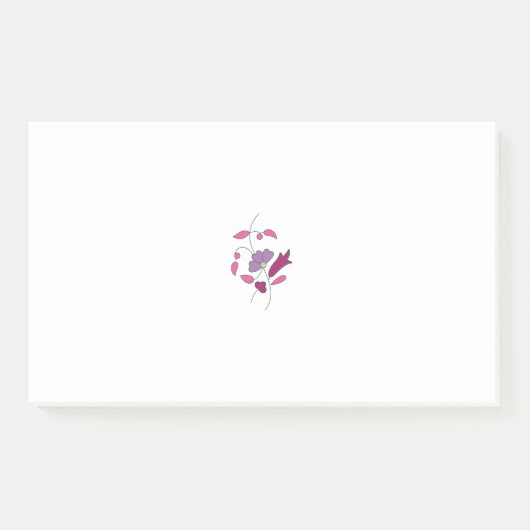 Ndrmc Style, Soft Lila, Jazzberry Jam Post-it Klebezettel (Vorderseite)