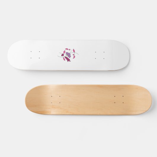 Ndrmc Style, Soft Lila, Jazzberry Jam Skateboard (Horizontal)
