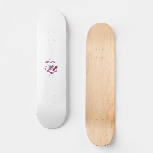 Ndrmc Style, Soft Lila, Jazzberry Jam Skateboard (Vorderseite)
