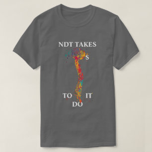 NDT ÜBERNIMMT BRAINS R EEG/EP T,CNIM,CLTM, FASET T T-Shirt
