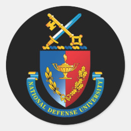 NDU-Aufkleber Runder Aufkleber