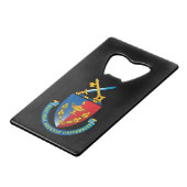 NDU GELDBEUTEL FLASCHENÖFFNER (Vorderseite Schrägansicht)