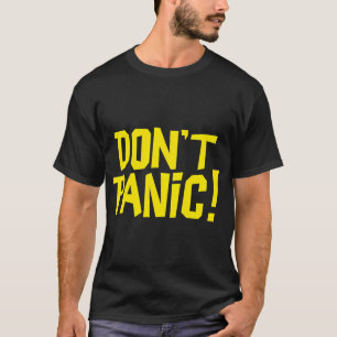 NDVH Keine Panik - Gelb 1 H2G2 T-Shirt