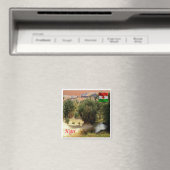NE008 NIGER, Oasis Bilma, Afrika, Kühlschrank Magnet (In Situ (Geschirrspüler))
