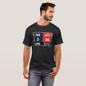 NE 3 ATL 28 to NE 34 ATL 28 Final Shirt Funny Game (Vorne ganz)