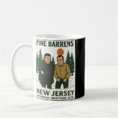 Ne Barrens New Jersey Graphic Design Kaffeetasse (Links)